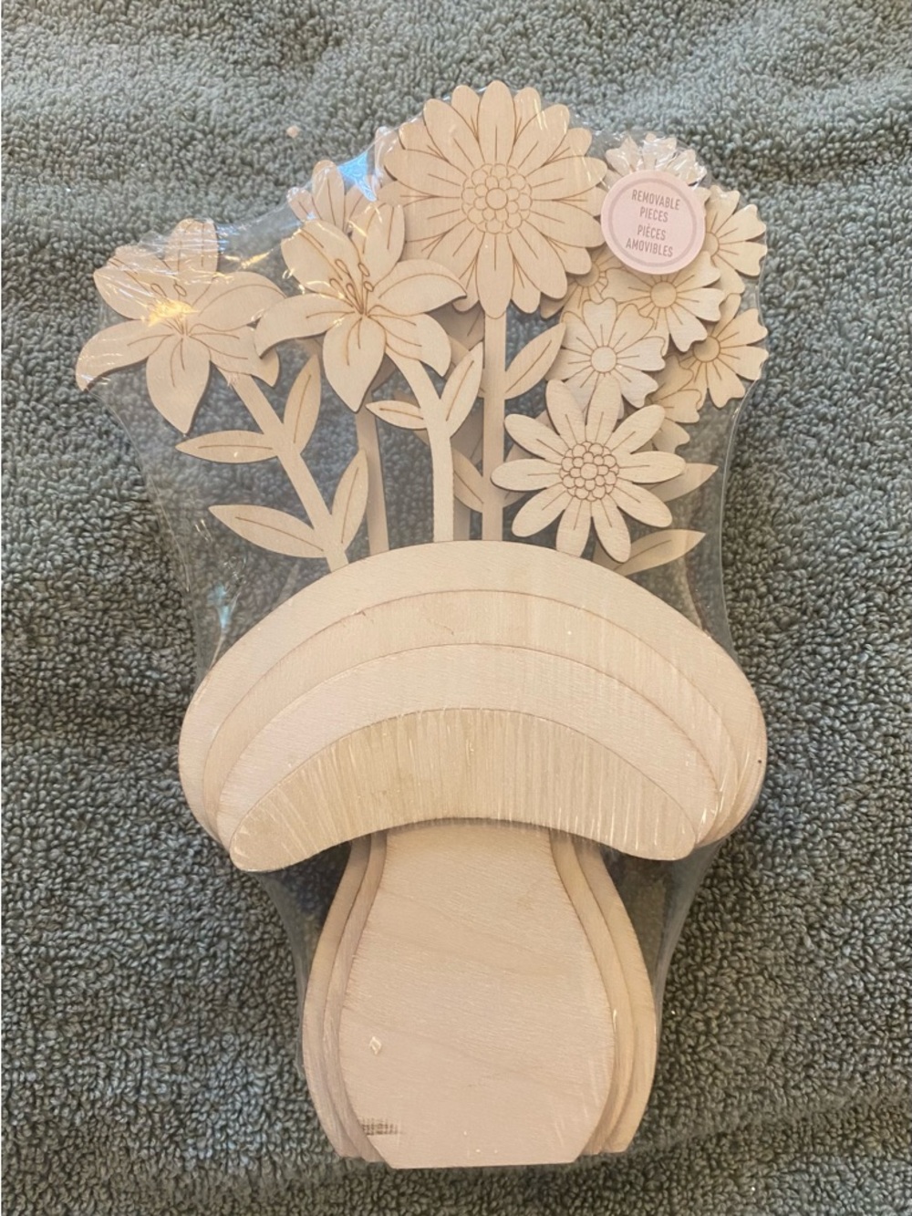 Make Market DIY Wood Flower Basket  Paint Craft Kit